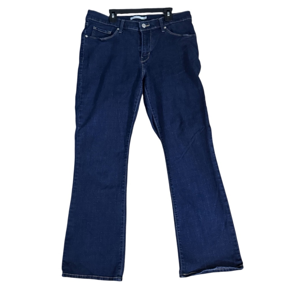 Levi’s Bootcut Dark Blue Denim Jeans Women's Size 31 Classic Stretch Casual
